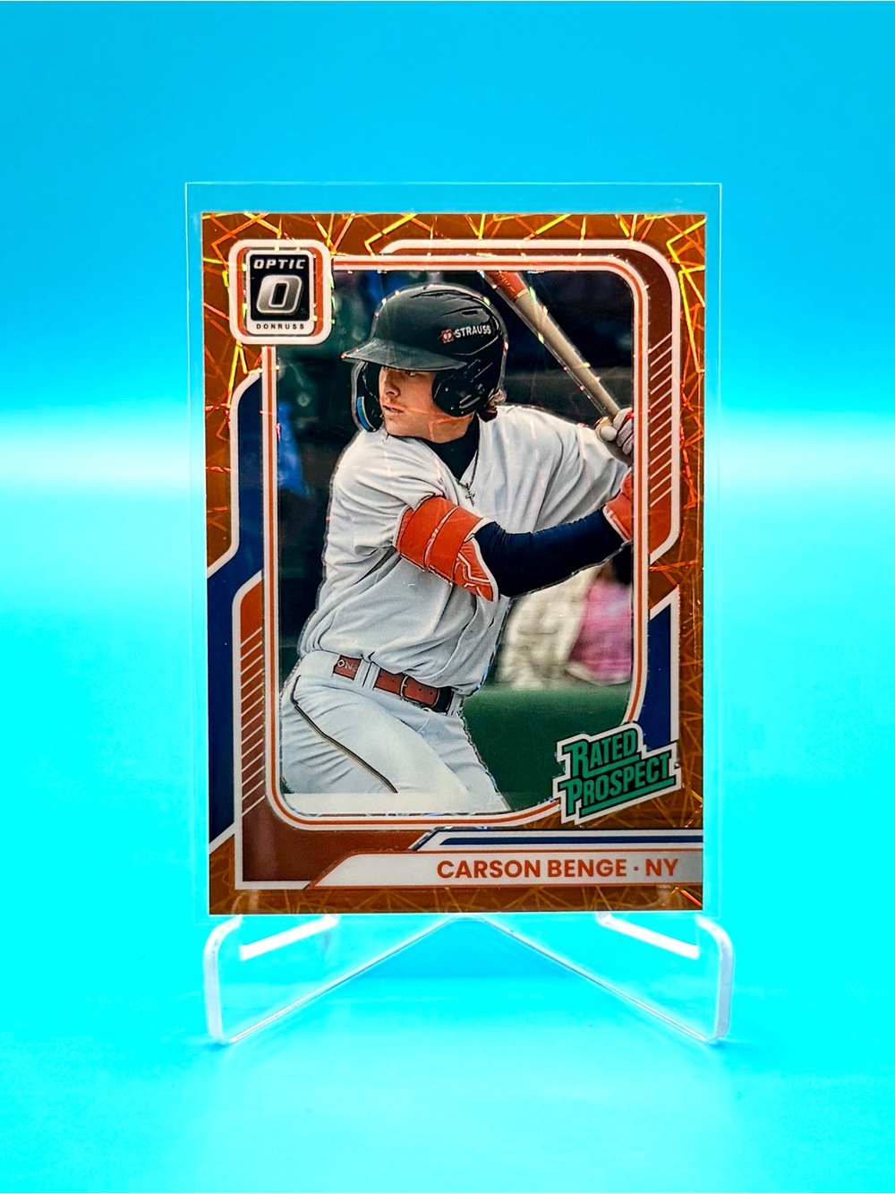 2026🔥Carson Benge🔥Optic Orange Velocity Rated Prospect! 🤩 New York Mets!